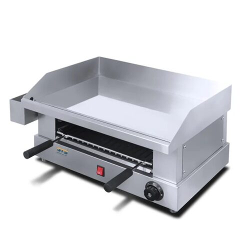 Full Flat Electric Griddle & Electric Salamander