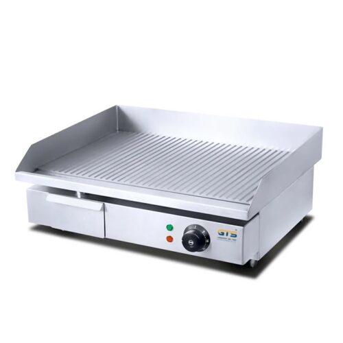 Full Grooved Electric Griddle 0.55m