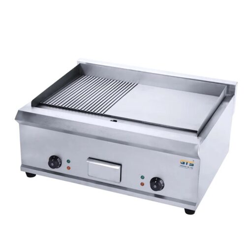 Two Thirds Flat & One Third Grooved Electric Griddle 0.76m