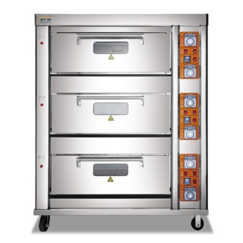 Three Deck Six Trey Gas Pizza  Oven