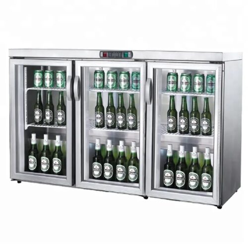 Three Door Beer &Wine Cabinet Cooler